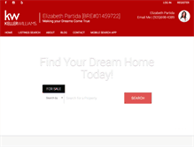 Tablet Screenshot of elizabethpartidahomes.com